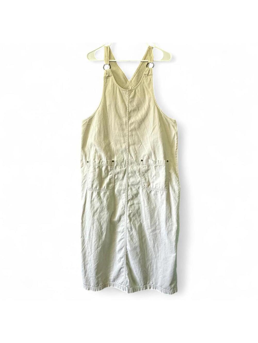 Christopher & Banks Neutral Overall Dress - Size L